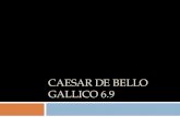 Caesar De Bello  Gallico  6.9