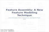 Feature Assembly: A New Feature Modeling Technique