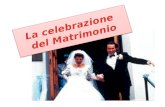 La celebrazione  del Matrimonio