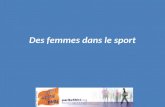 Des femmes dans le sport