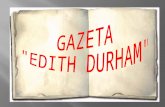 GAZETA  "EDITH DURHAM"
