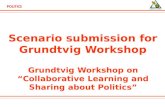 Scenario submission for  Grundtvig  Workshop