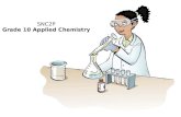 SNC2P Grade 10 Applied Chemistry