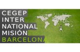 CEGEP  INTER NATIONAL MISIÓN BARCELONA