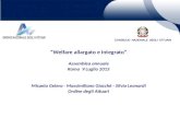 “Welfare allargato e integrato” Assemblea annuale Roma  9 Luglio 2013