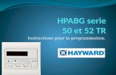 HPABG  serie 50 et 52 TR