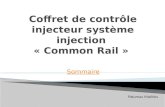 Coffret de contrôle injecteur système injection  « Common Rail »