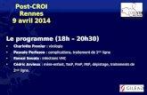 Le programme (18h – 20h30) Charlotte  Pronier : virologie