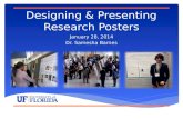 Designing & Presenting Research Posters