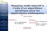 Mapping multi-objectif à l’aide d’un algorithme génétique pour les applications embarquées