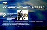 COMUNICAZIONE D’IMPRESA