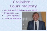 Croisière :  Louis majesty