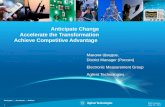 Anticipate Change Accelerate the Transformation Achieve Competitive Advantage