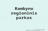 Rambyno regioninis parkas