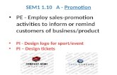 SEM1 1.10   A -  Promotion
