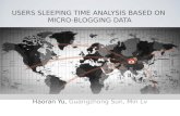 USERS SLEEPING TIME ANALYSIS BASED ON  MICRO-BLOGGING DATA