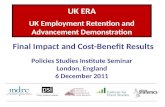 UK ERA UK Employment Retention and Advancement Demonstration