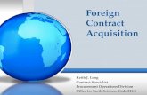Foreign Contract Acquisition