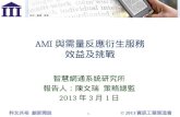 AMI 與需量反應衍生 服務 效益 及挑戰