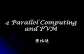 4 Parallel Computing and PVM