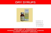 DRY SYRUPS