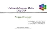 Advanced Computer Vision Chapter 9