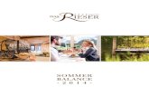 Urlaubsjournal Hotel Rieser Achensee 2014