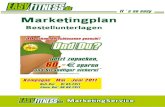 Marketingplan Mai Juni 2011