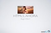 HTML5 Ahora