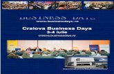 Craiova Business Days 2013 - versiunea de intentie