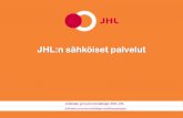 JHL:n ja työttömyyskassan sähköiset palvelut