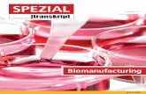 |transkript 09/2011 - Spezial  "Biomanufacturing"