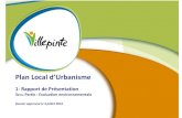PLU Villepinte - Evaluation environnementale