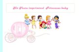 Kit festa Imprimível - Princesas baby