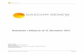 Relazione e Bilancio Gascom Renew