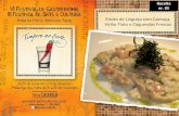 Risoto de Linguiça com Cachaça, Vinho Tinto e Cogumelos Frescos