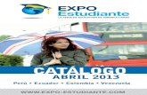 Catálogo de Expositores Expo-Estudiante 2013