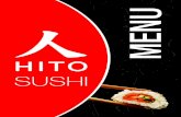 Hito Sushi Menu