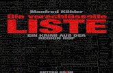 Sutton Verlag Leseprobe: "Die verschlüsselte Liste"
