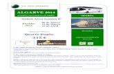 Ofertas Especiais Algarve 2014