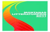 Montanas Litteraturpris 2011