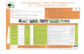 Catalogue des formations