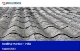Market Research Report : Roofing market in india 2013