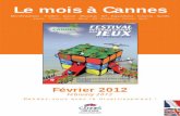 Le mois à Cannes février 2012