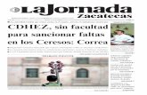 La Jornada Zacatecas viernes 22 de noviembre de 2013