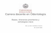 Carrera docente en Odontologia_ J. Montero