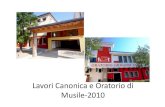 Foto 2010 - Lavori Oratorio e Canonica