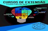 Cursos de Extensão 2014/2 Faculdade Dehoniana
