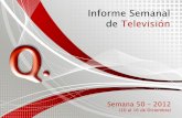 Informe Semanal TV - Semana 50-2012