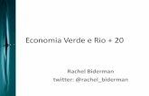 Economia Verde e Rio + 20
